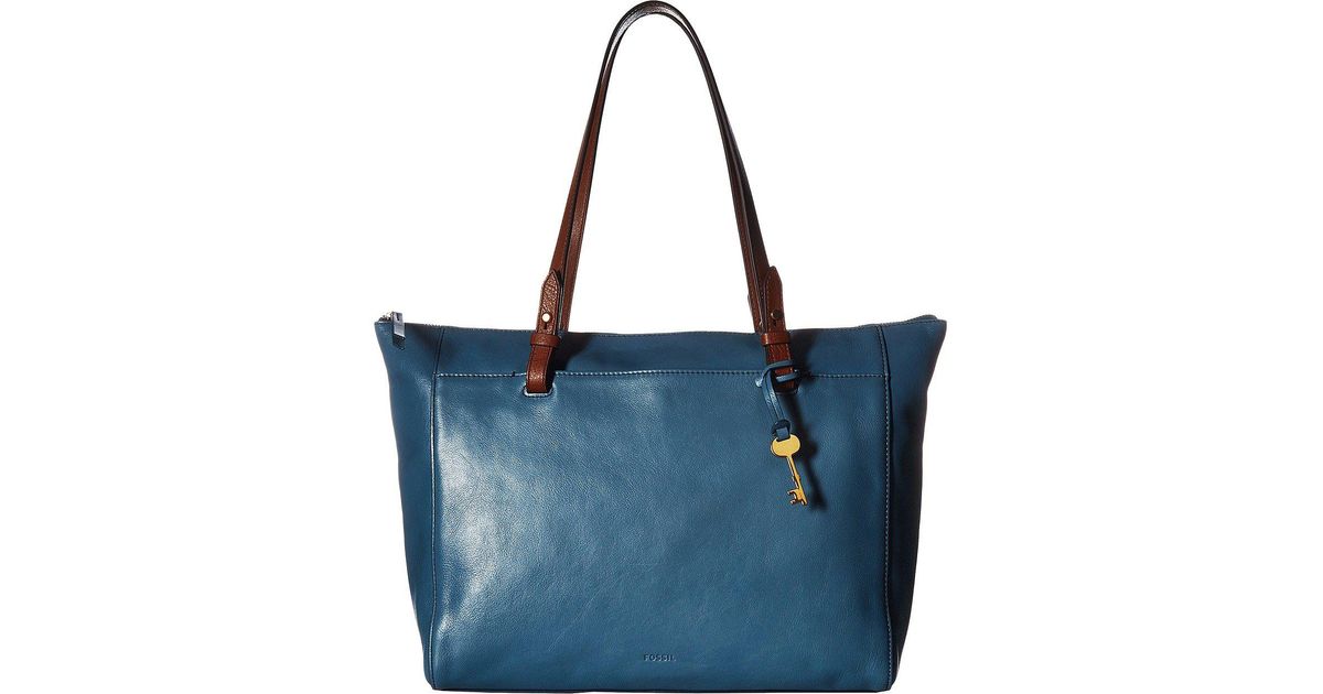 fossil rachel zip tote