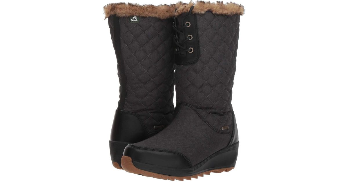 kamik plateau wedge snow boot