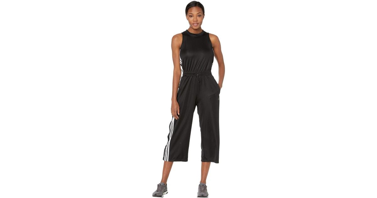 adidas Snap Romper (black/white) Women's Jumpsuit & Rompers One Piece | Lyst