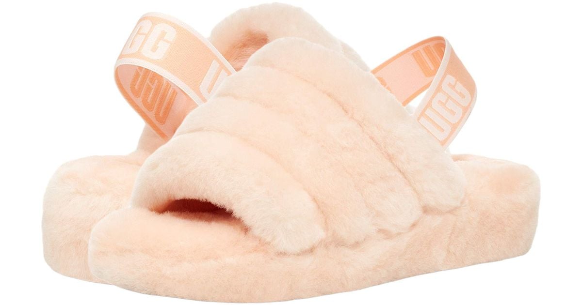ugg fluff yeah slide beige