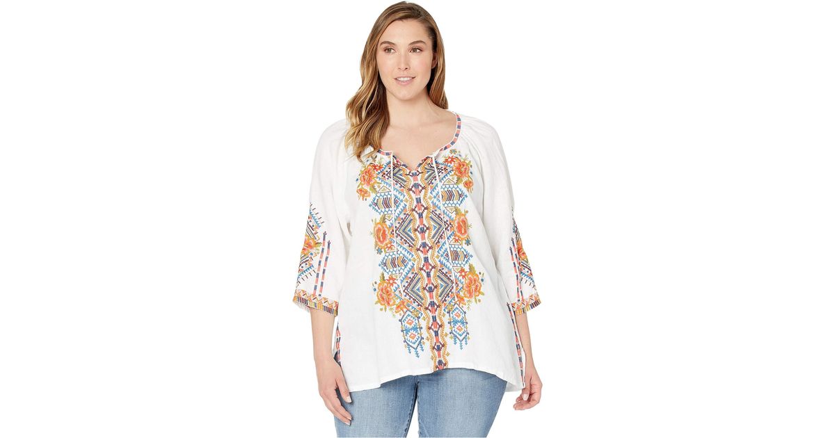 johnny was sentrie peasant blouse