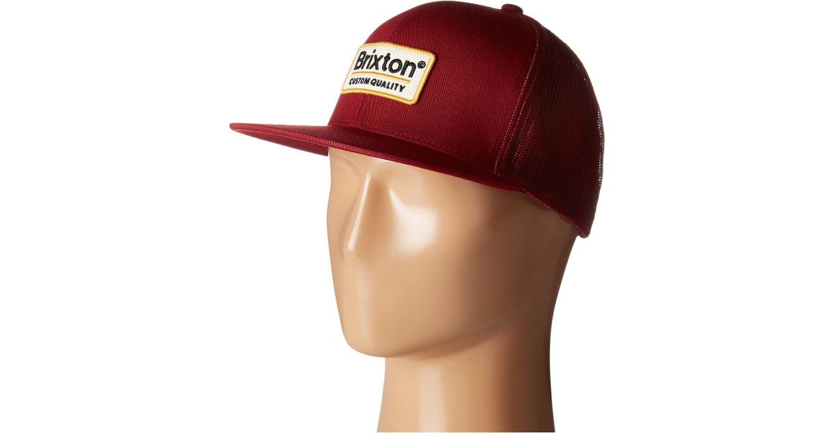Brixton Cotton Palmer Mesh Cap (pine 