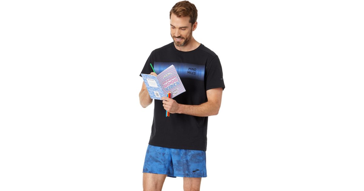 Brooks Sherpa 5 Shorts - Vibes Collection in Blue for Men | Lyst