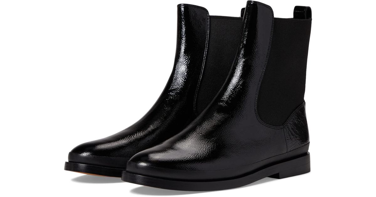 Vince Leather Cecyl in Black | Lyst