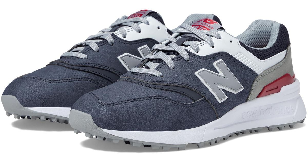 New Balance 997 Sl Golf Shoes in Blue for Men | Lyst