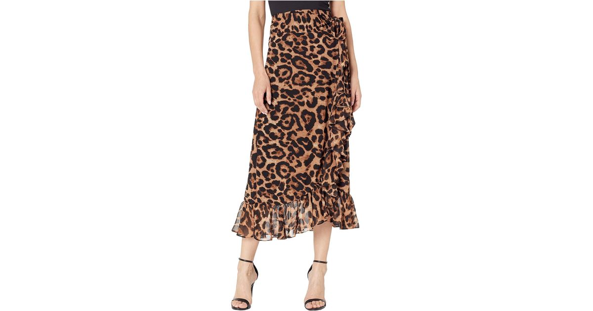 ruffle wrap skirt leo