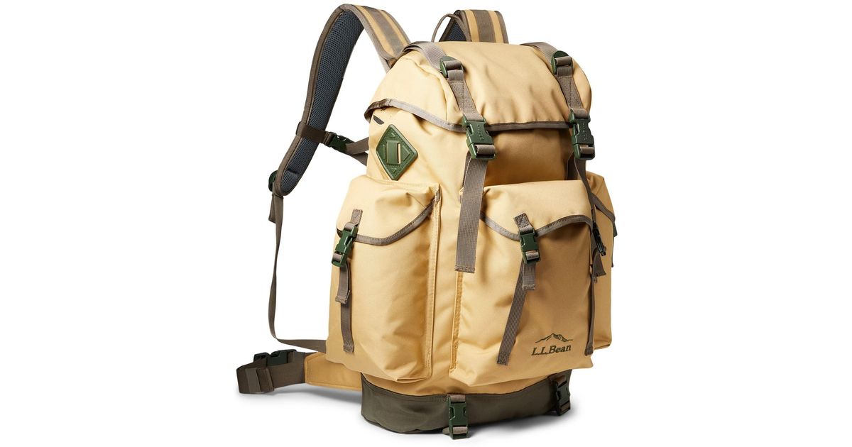 L.L. Bean Continental Rucksack in Metallic Lyst