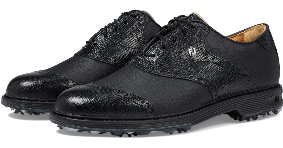Footjoy Premiere Series Wilcox in Black for Men Lyst