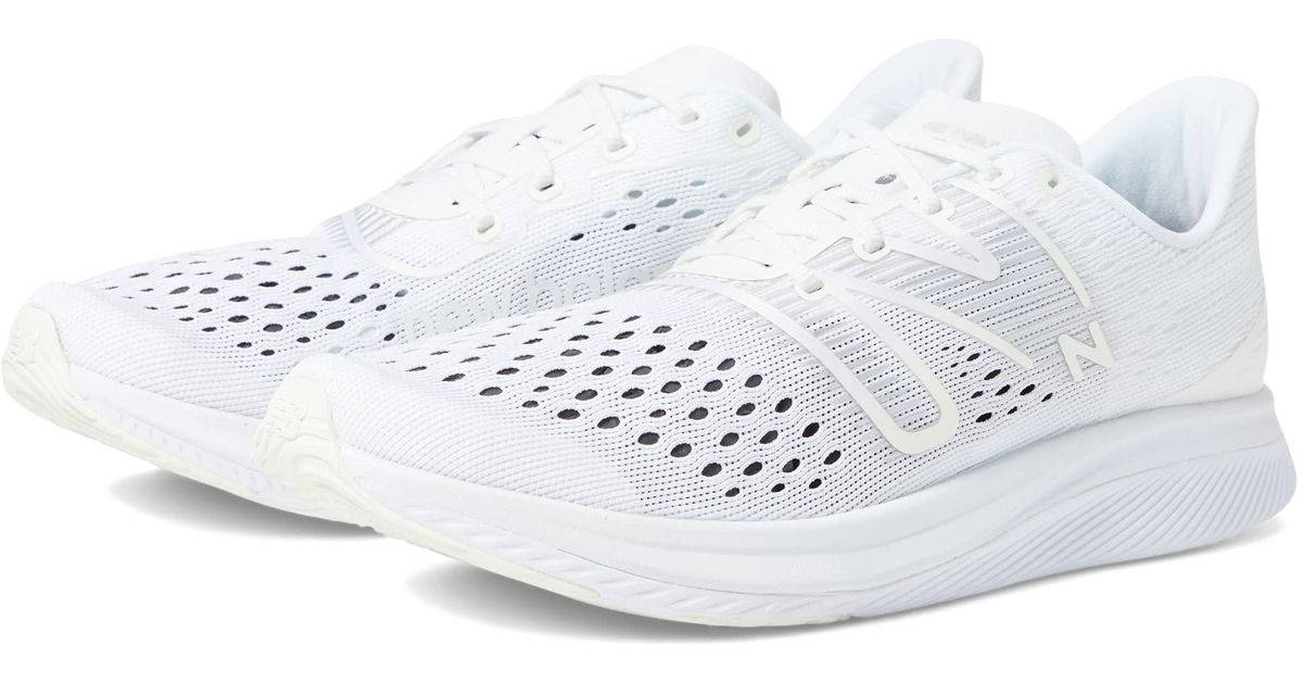 New Balance Fuelcell Pacer in White Lyst