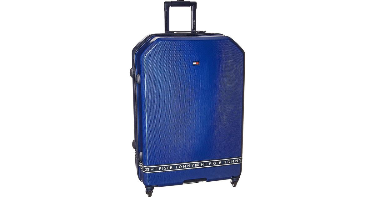 royal blue suitcase