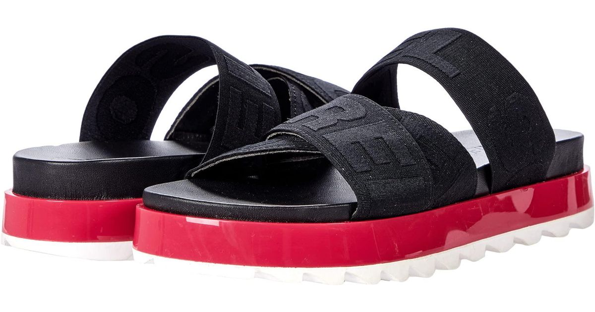 sorel roaming leather slide