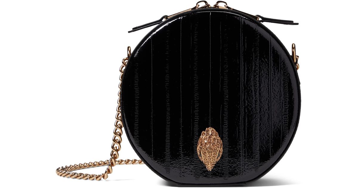 Kurt Geiger Round Small Shoreditch Bag in Black Lyst