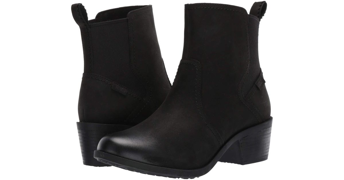 teva chelsea boot black