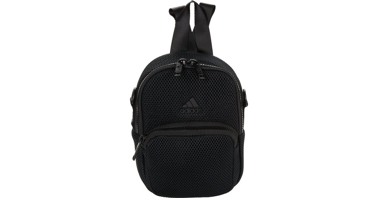 adidas Synthetic Airmesh Mini Backpack in Black Lyst