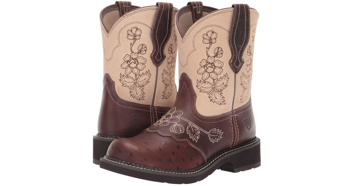 Ariat Leather Fatbaby Heritage Viola 
