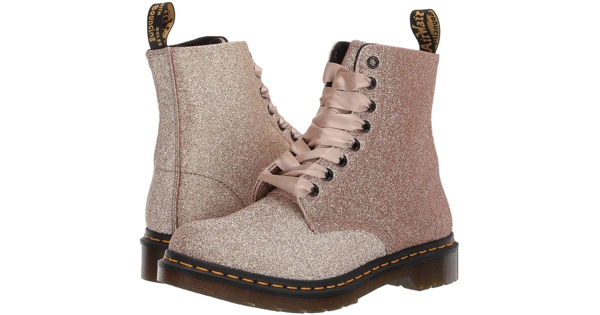 dr martens rose gold
