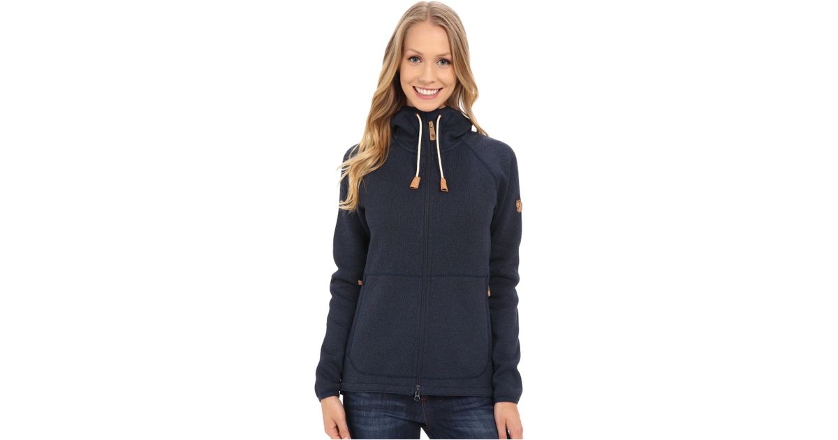 fjallraven women's ovik fleece hoodie