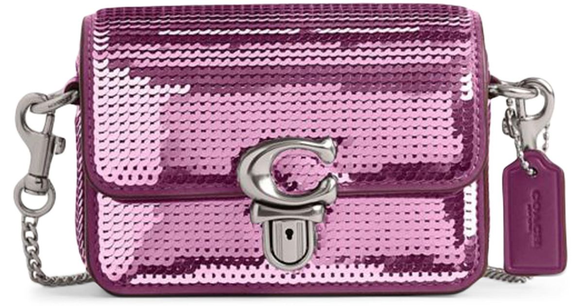 Catwalk) Pink Sequin Handbag in Fuchsia | DEICHMANN