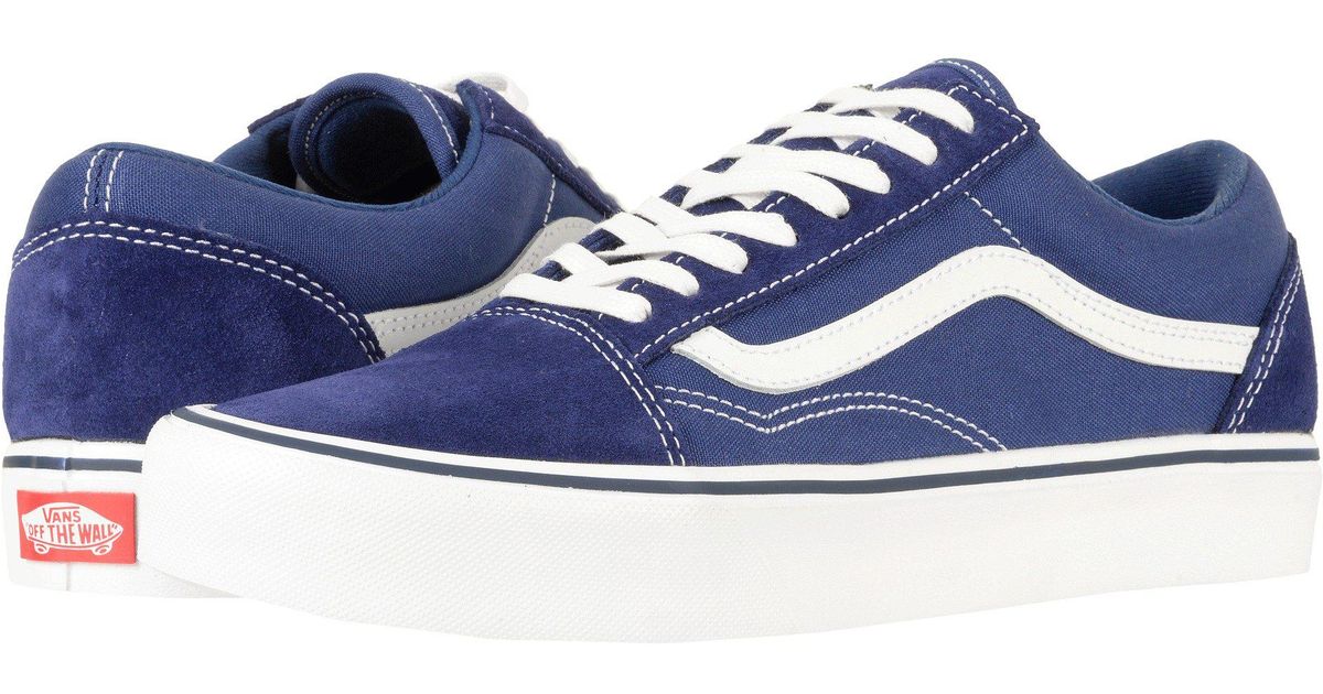 vans old skool lite blue