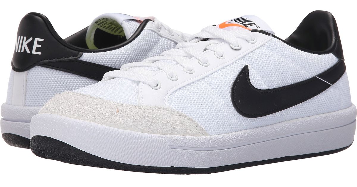 Nike Leather Meadow 16 Txt in White/Black (Black) - Lyst