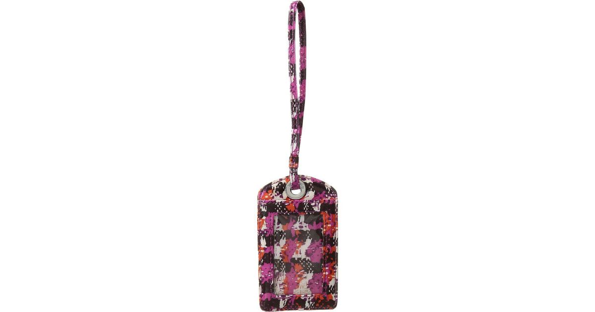 vera bradley luggage tag