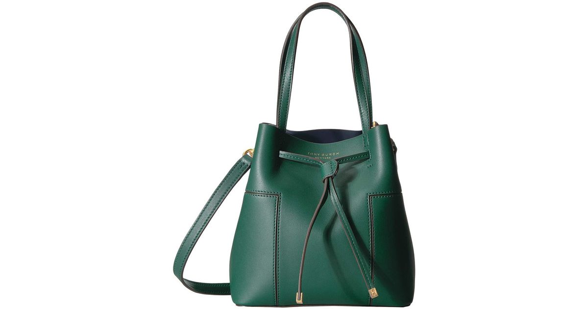 tory burch drawstring bucket bag