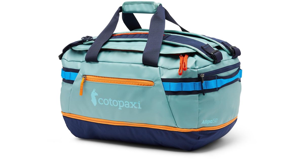 COTOPAXI Allpa 50l Duffel Bag in Blue | Lyst