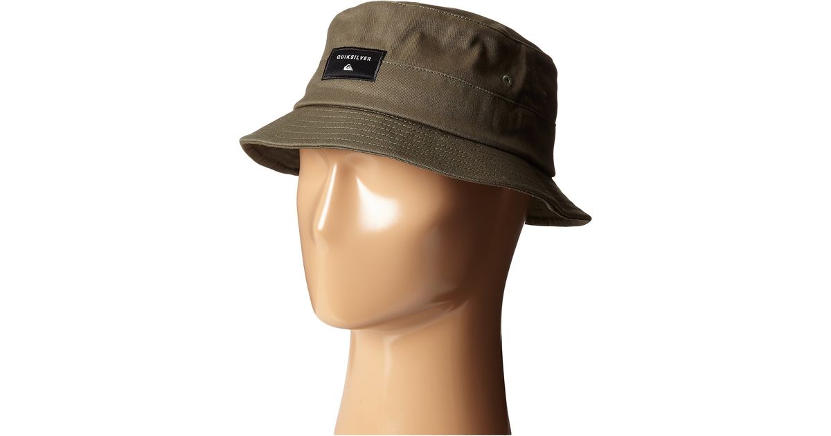 Quiksilver Cotton Stuckit Bucket Hat for Men - Lyst