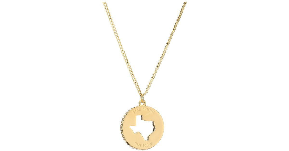 Kate spade state best sale necklace