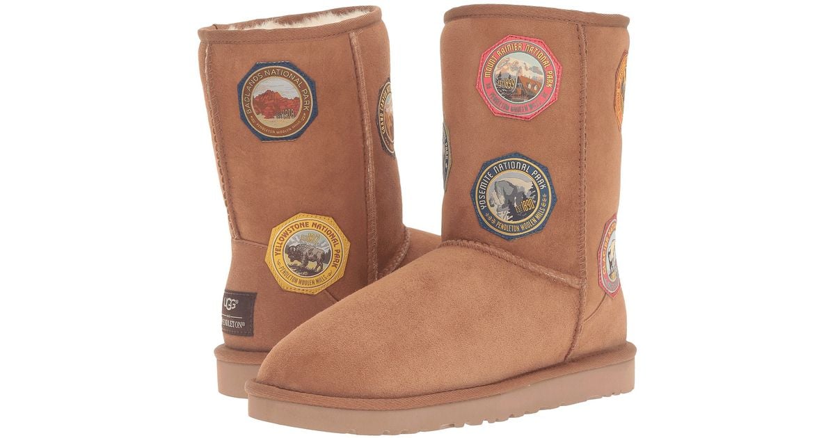 uggs with patches