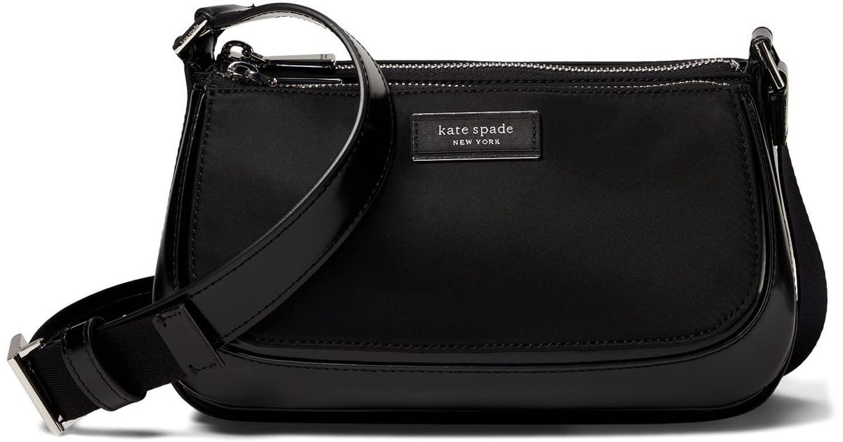 Kate Spade Sam Icon Ksnyl East/west Medium Crossbody in Black Lyst