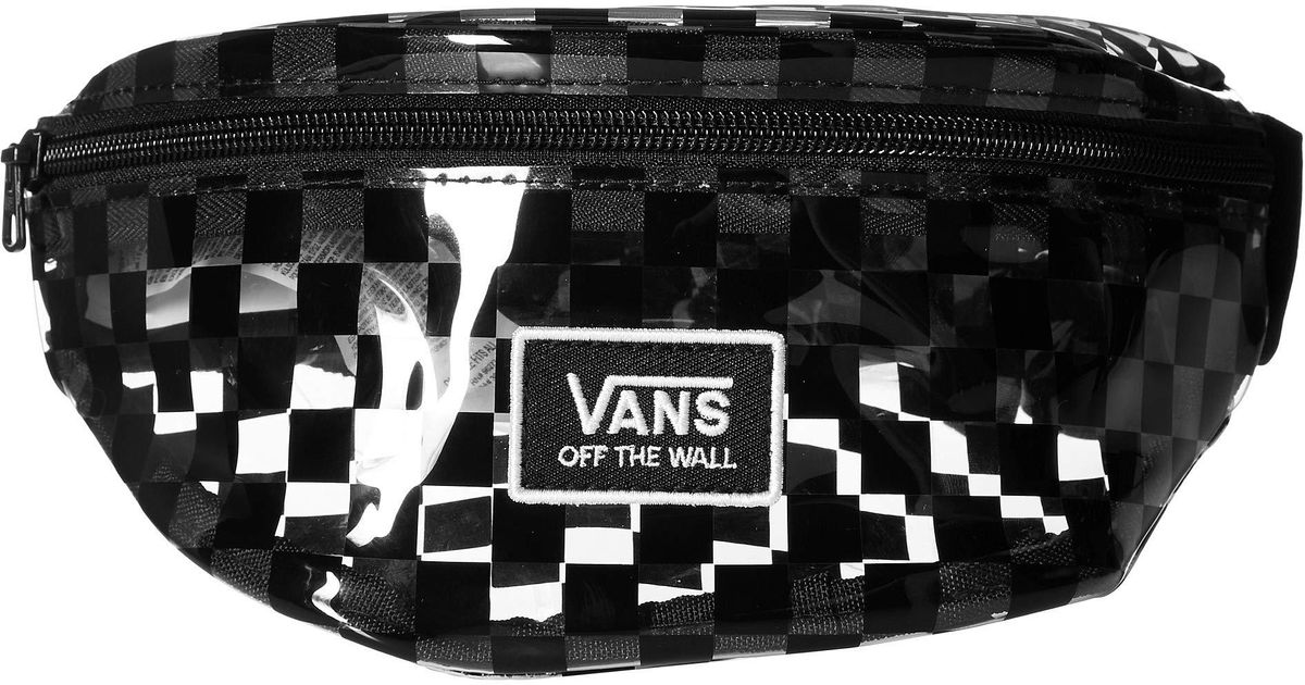 vans clear cut fanny bag