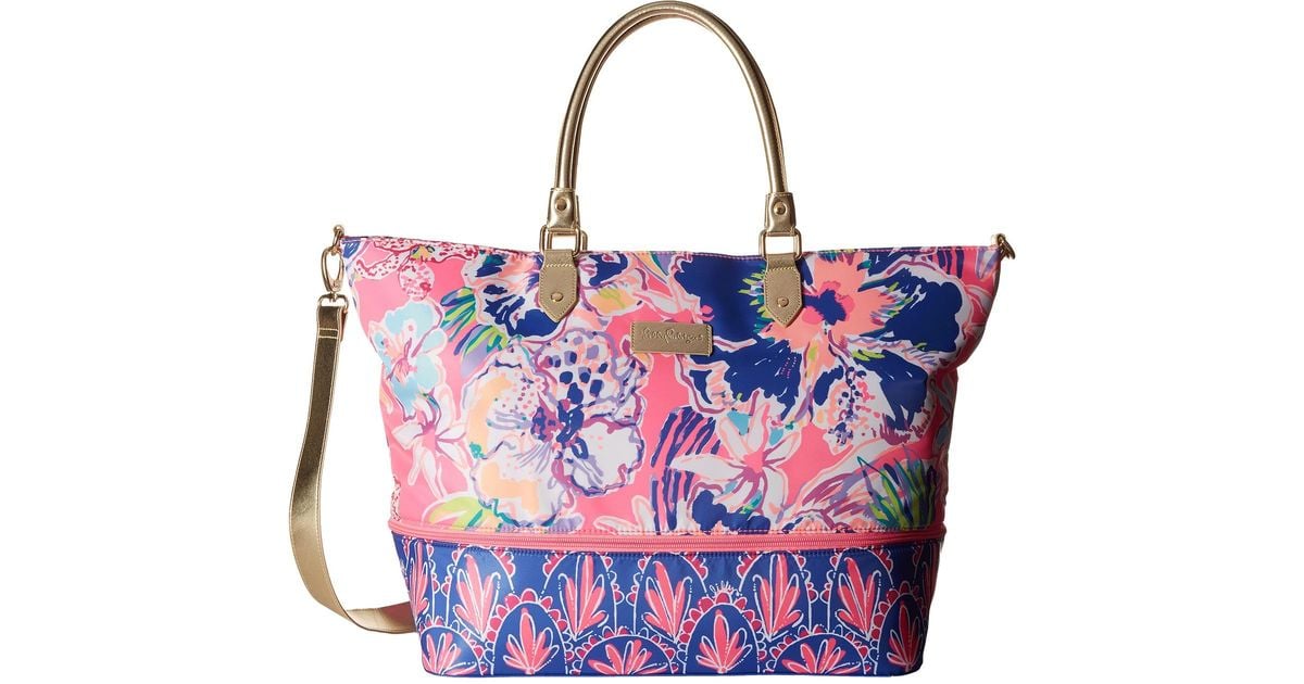 Lyst Lilly Pulitzer Expandable Weekender Travel Tote