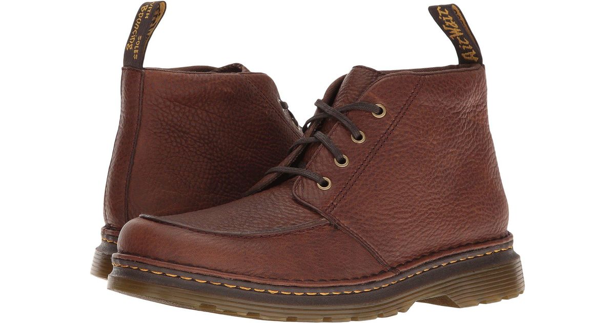 mens brown dr martens boots