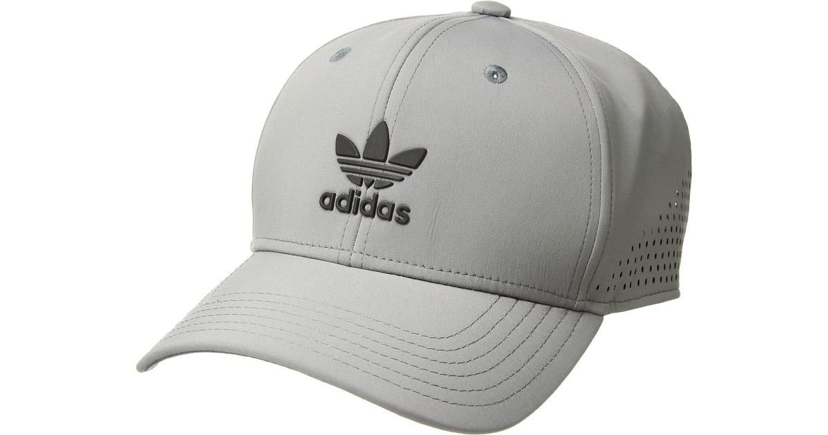 adidas men's originals tech mesh snapback baseball cap