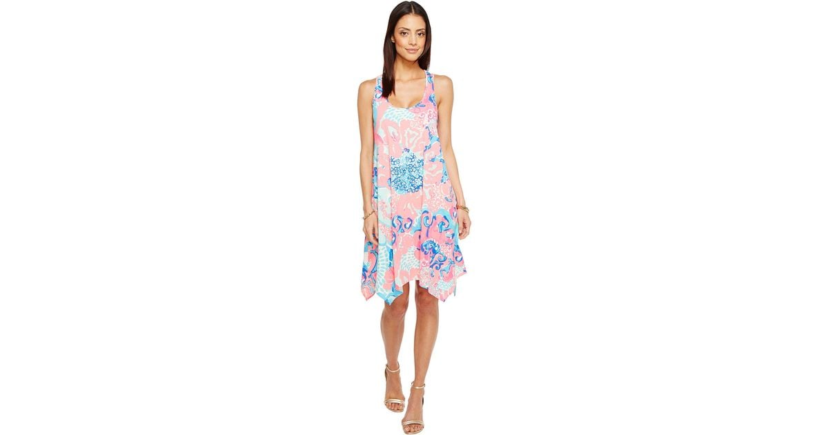 Lilly pulitzer Melle Dress in Blue | Lyst
