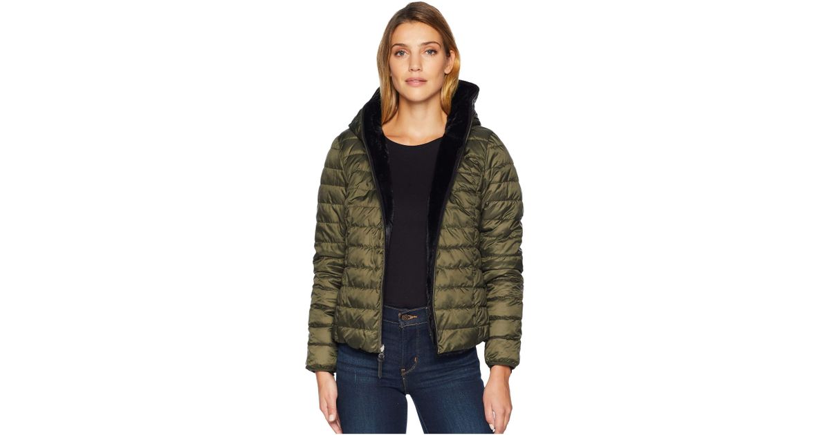 marc new york melrose reversible faux fur jacket