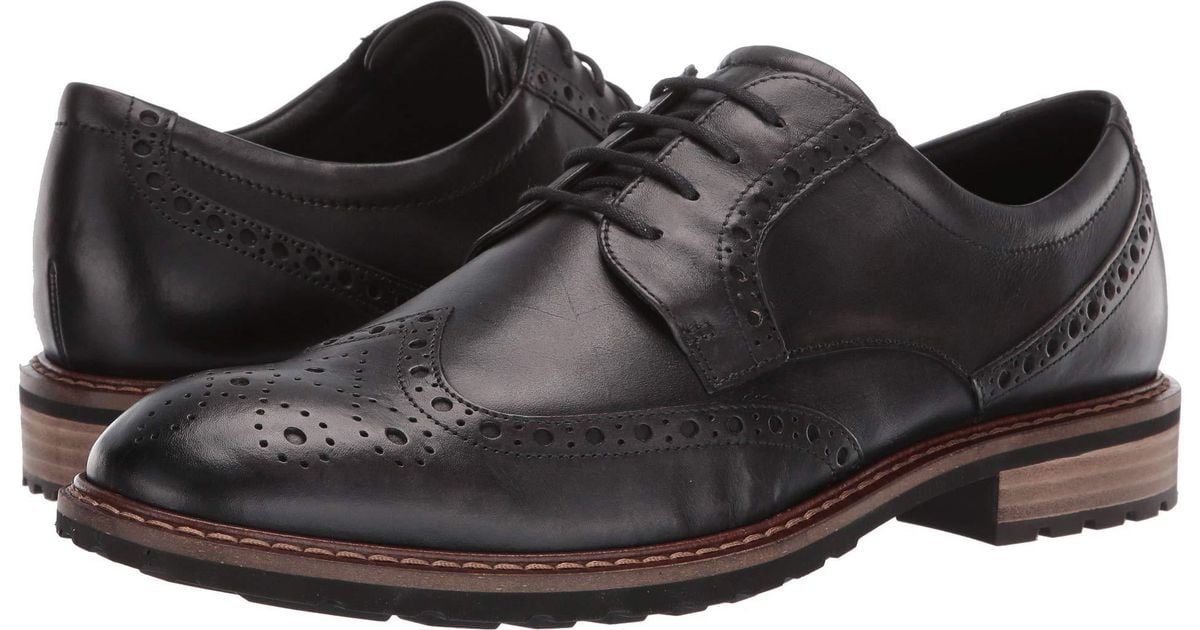 ecco melbourne wingtip tie