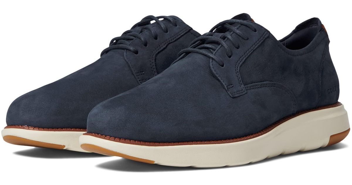Cole Haan Grand Atlantic Oxford in Blue for Men | Lyst