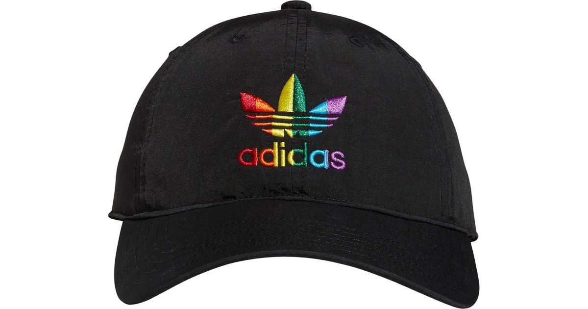 adidas Originals Relaxed Pride Cap Caps in Black | Lyst