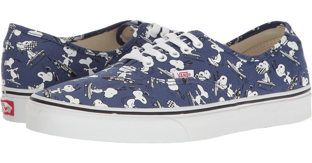 vans authentic x peanuts collaboration