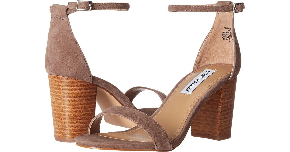 dsw steve madden block heel