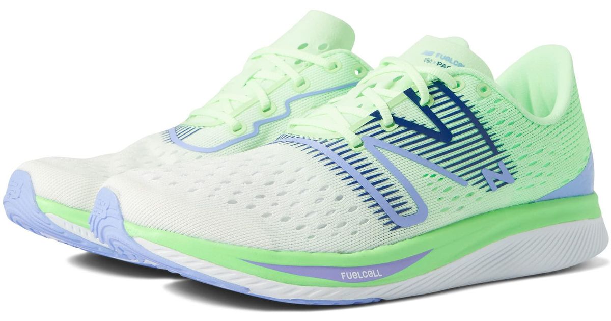New Balance Synthetic Fuelcell Pacer in Green Lyst