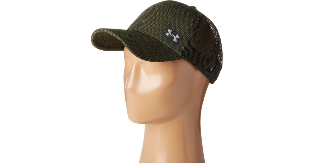 Under Armour Ua Blitz Trucker Cap in Green for Men | Lyst