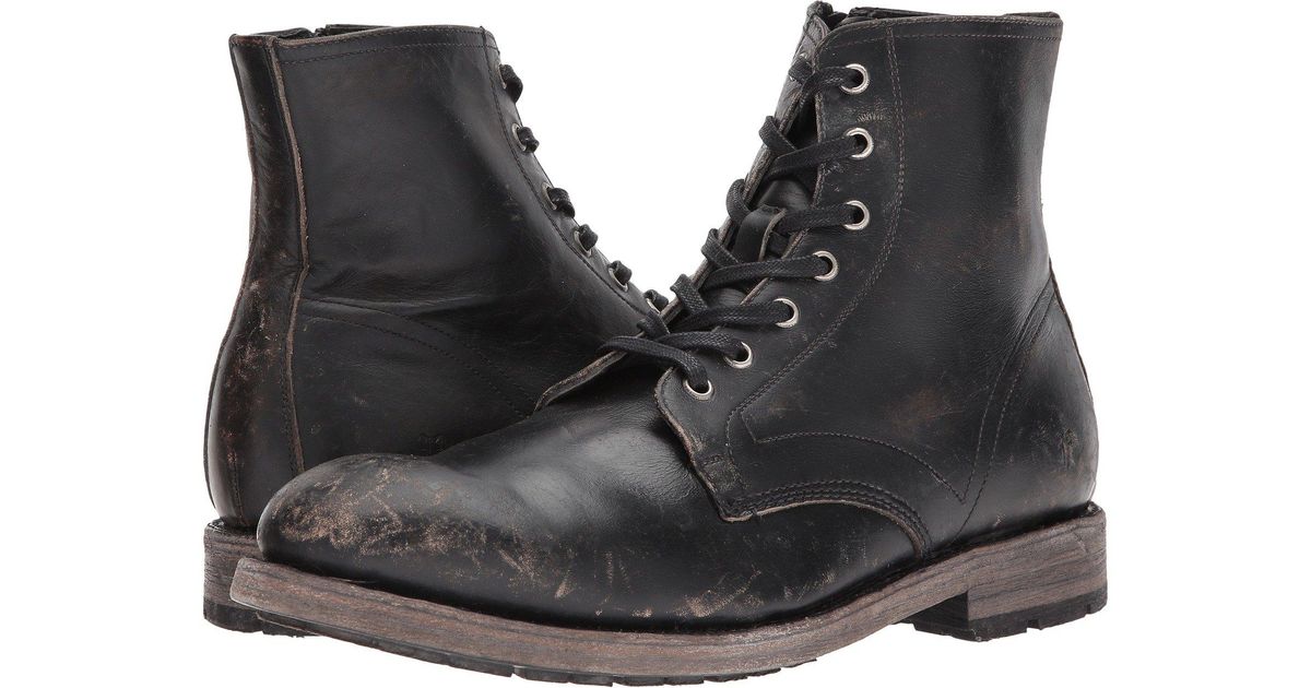 bowery lace up frye