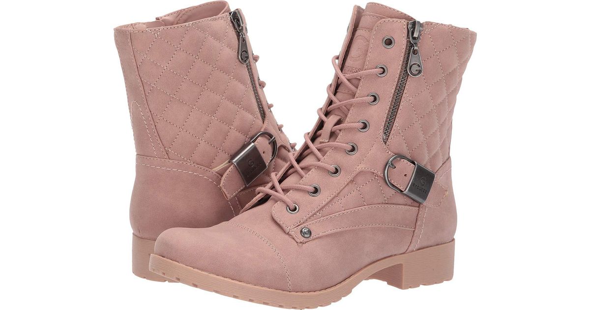 G by Guess Benjie (blush) Boots in Pink 