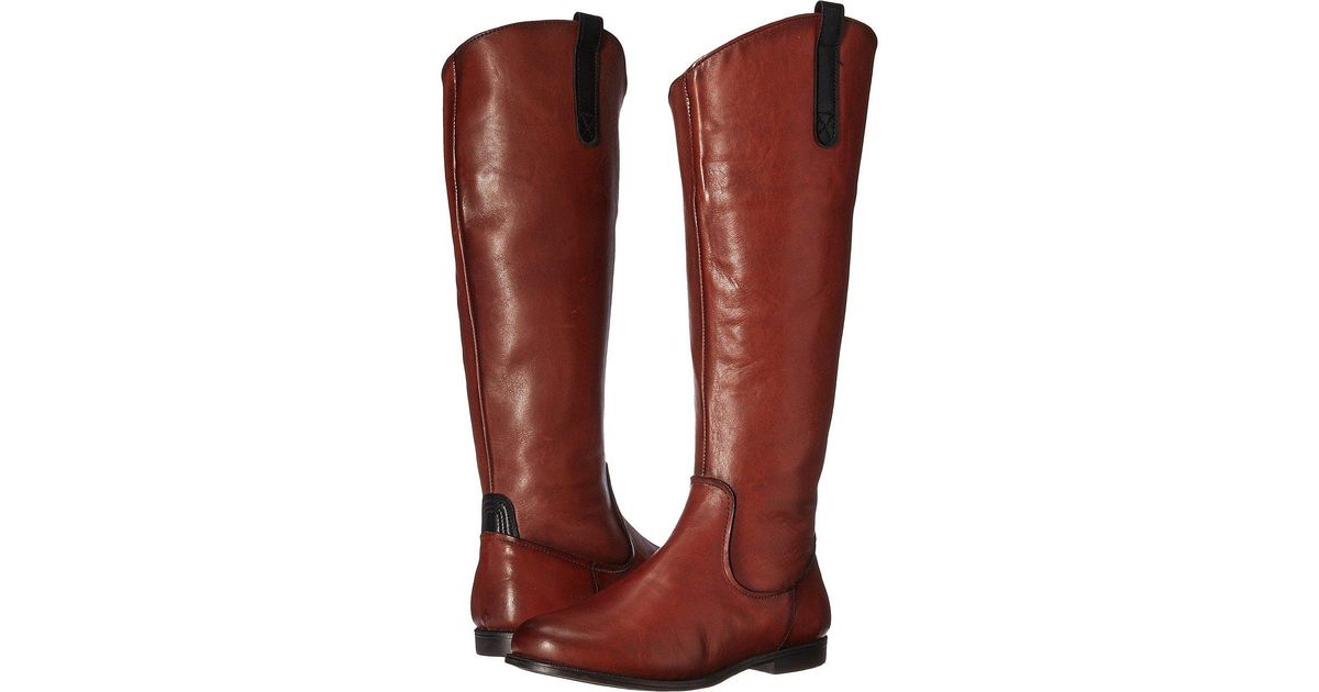 Sebago Plaza Tall Boot (cognac Leather 