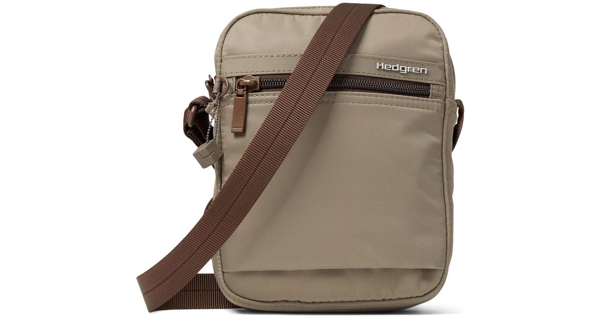 Hedgren Rush Rfid Crossbody in Brown | Lyst