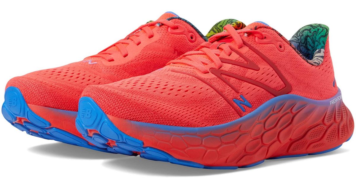 New Balance Fresh Foam X More V4 in Red for Men Lyst