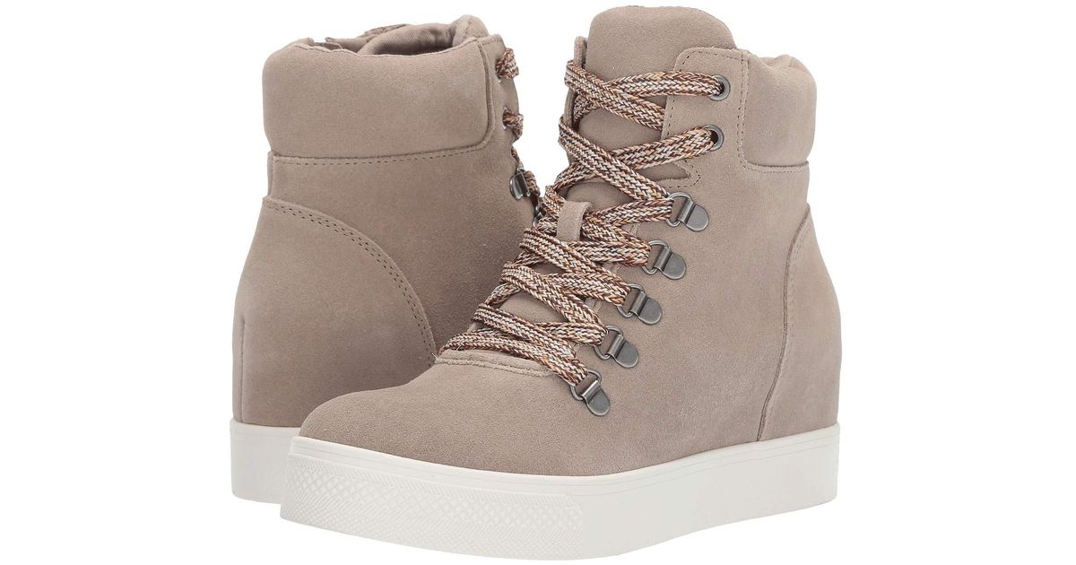 steve madden tie up wedges